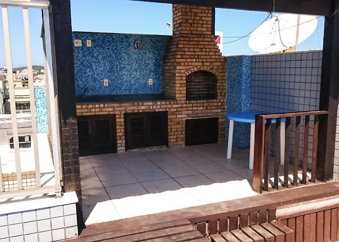 Cobertura Com Churrasqueira E Piscina.